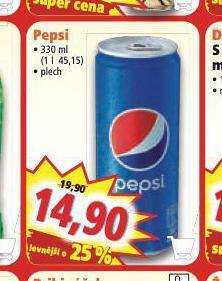 Norma Pepsi nabídka