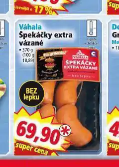 Norma Váhala špekáčky extra vázané nabídka