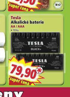 Norma Tesla alkalické baterie nabídka