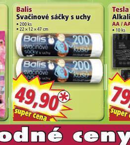 Norma Balis svačinové sáčky s uchy nabídka