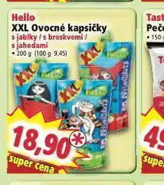 Norma Hello xxl ovocná kapsička nabídka