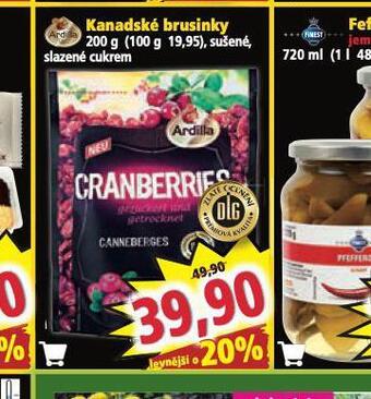 Norma Kanadské brusinky nabídka
