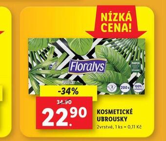 Lidl Kosmetické ubrousky nabídka