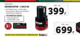 Lidl Akumulátor 2 ah nabídka
