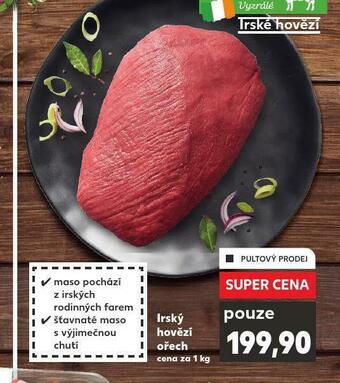 Kaufland Irský hovězí ořech nabídka