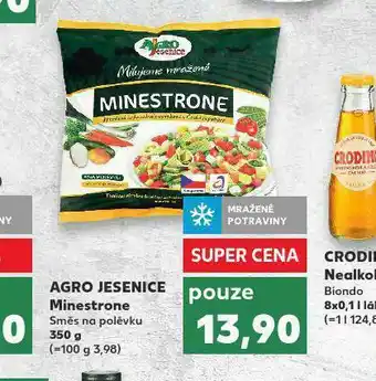 Kaufland Agro esenice minestrone nabídka