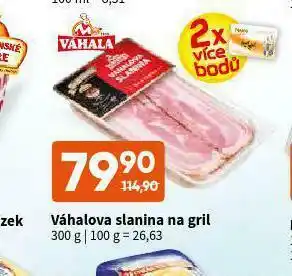 Terno Váhalova slanina na gril nabídka