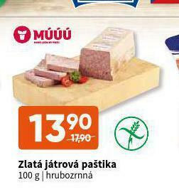 Terno Zlatá játrová paštika nabídka