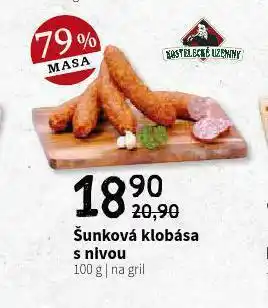 Terno Šunková klobása s nivou nabídka