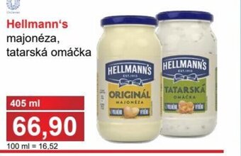PLUS JIP Hellmann's majonéza, tatarská omáčka nabídka