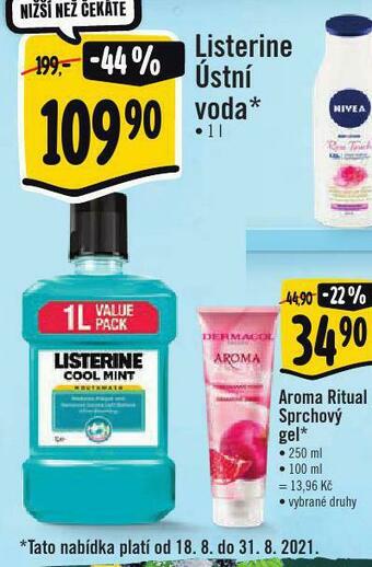 Albert Listerine ústní voda nabídka