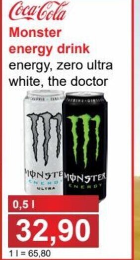 PLUS JIP Monster energy drink nabídka