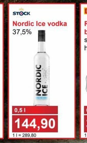 Nordic Ice vodka 37,5%