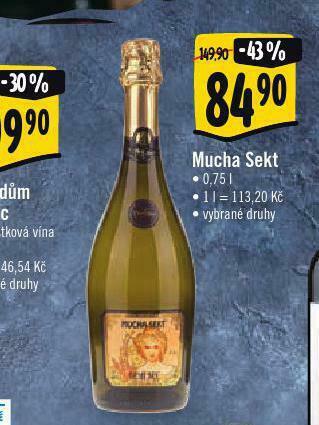 Albert Mucha sekt nabídka