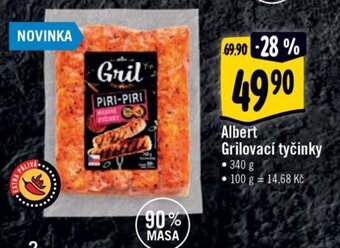 Albert Albert Grilovací tyčinky nabídka
