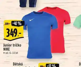 Albert Junior tričko nike nabídka