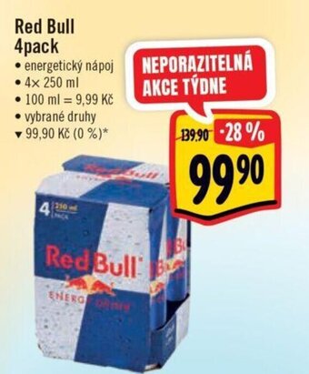 Albert Red Bull 4pack nabídka