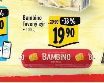 Albert Bambino tavený sýr nabídka