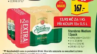 Albert Starobrno MEDIUM nabídka