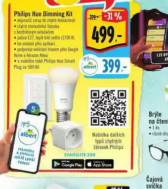 Albert Philips hue dimming kit nabídka