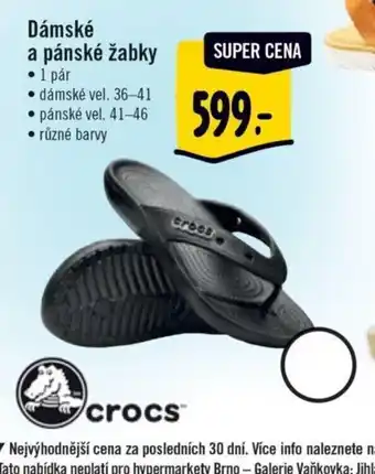 Albert Dámské a pánské žabky nabídka