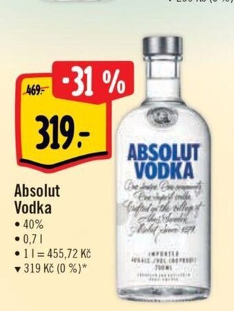 Albert Absolut Vodka nabídka