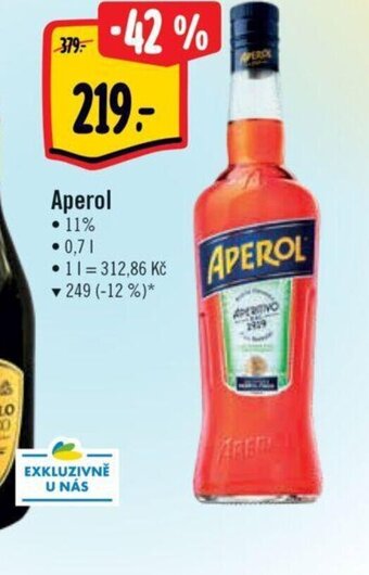 Albert Aperol nabídka