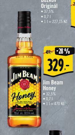 Albert Jim beam honey nabídka