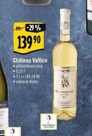 Albert Chateau valtice nabídka