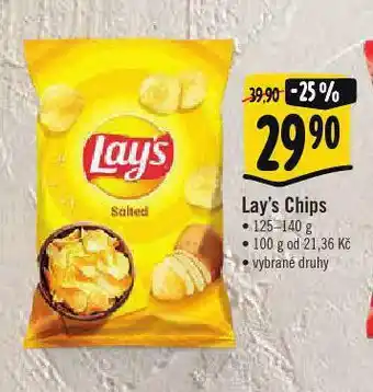 Albert Lay&#039;s chipsy nabídka