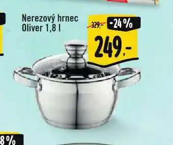 Albert Nerezový hrnec oliver 1,8l nabídka