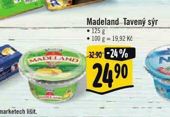 Albert Madeland tavený sýr nabídka