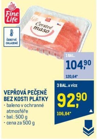 Makro VEPŘOVÁ PEČENĚ BEZ KOSTI PLÁTKY nabídka