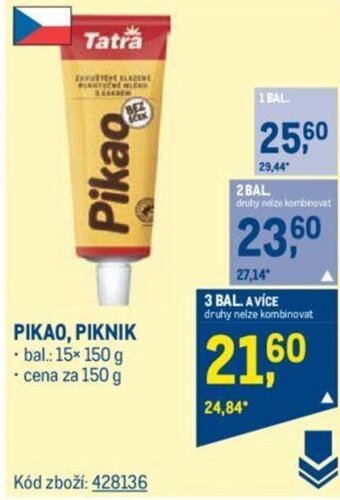 Makro PIKAO, PIKNIK nabídka