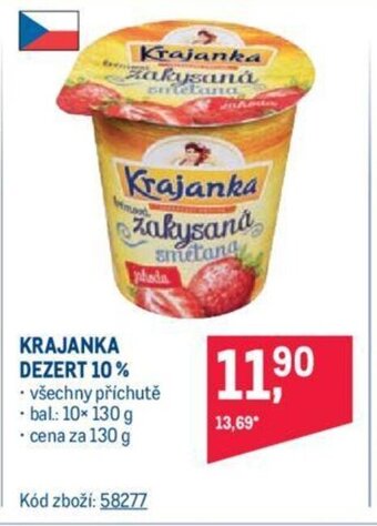 Makro KRAJANKA DEZERT 10% nabídka
