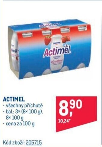 Makro ACTIMEL nabídka