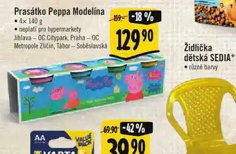 Albert Prasátko peppa modelína nabídka