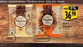 Albert Bábovka nabídka