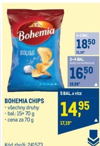 Makro BOHEMIA CHIPS nabídka
