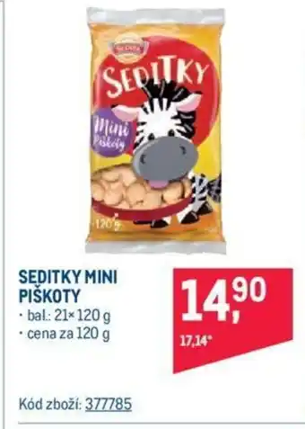 Makro SEDITKY MINI PIŠKOTY nabídka
