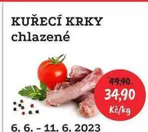 RABBIT řeznictví Kuřecí krky chlazené kg nabídka