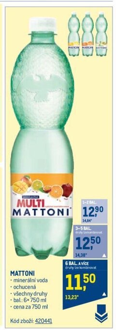 Makro MATTONI nabídka