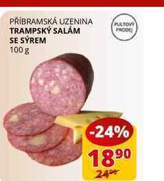 Flop Trampský salám se sýrem 100 g nabídka