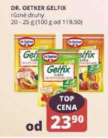 Flop Dr. oetker gelfix různé druhy 20-25 g nabídka