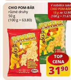 Flop Chio pom-bär různé druhy 50 g nabídka