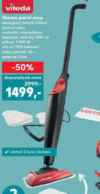 Kaufland Steam parní mop nabídka