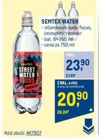 Makro SEMTEX WATER nabídka