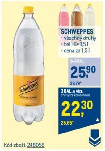 Makro SCHWEPPES nabídka