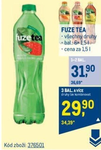 Makro FUZE TEA nabídka