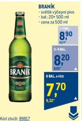 Makro BRANÍK nabídka